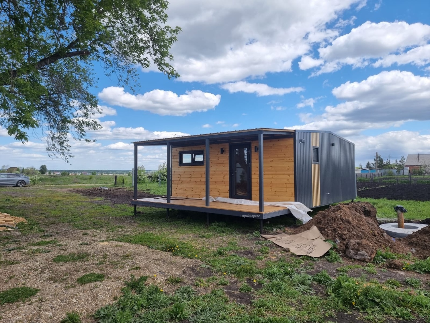 Курганинска сборные дома терраса